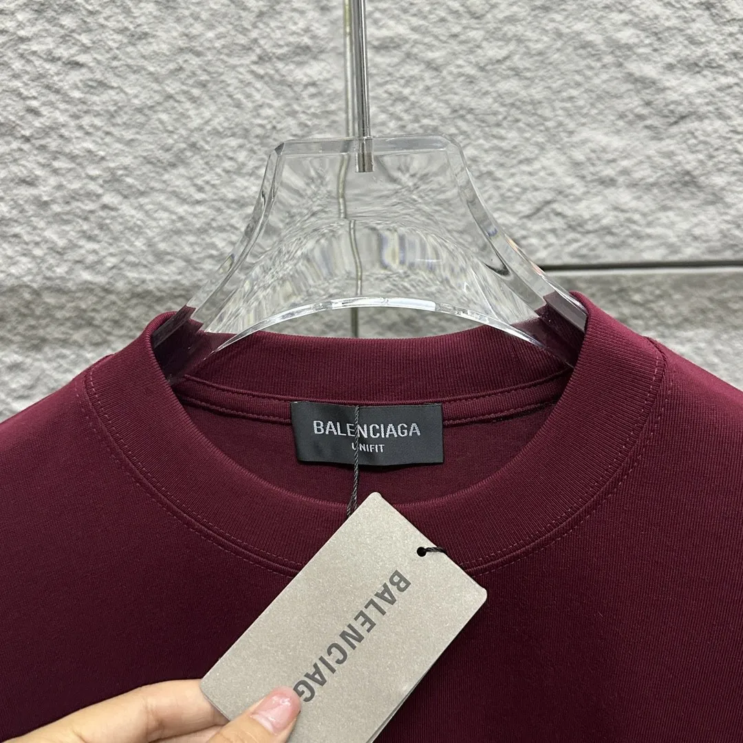 BAL* *2025 New Arrival Retro logo B T Same Style ： Size：S M L XL XXL